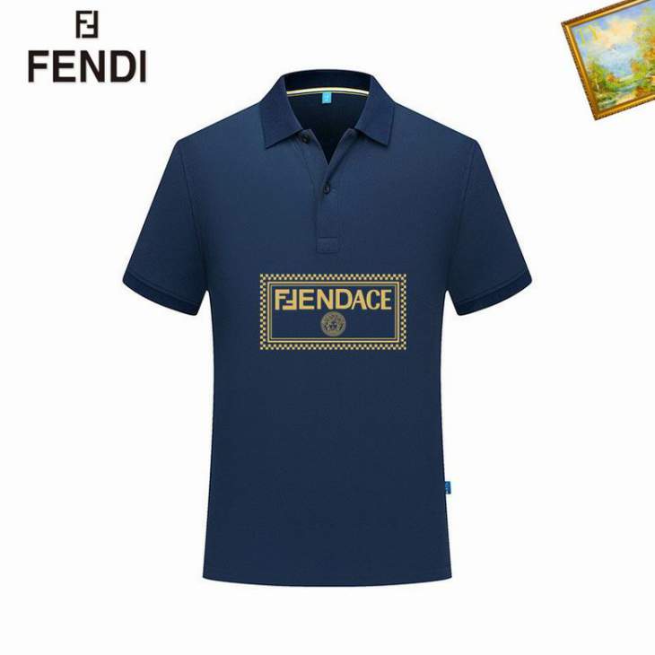 Picture of Fendi Polo Shirts Short _SKUFendiS-3XL25tx0128039